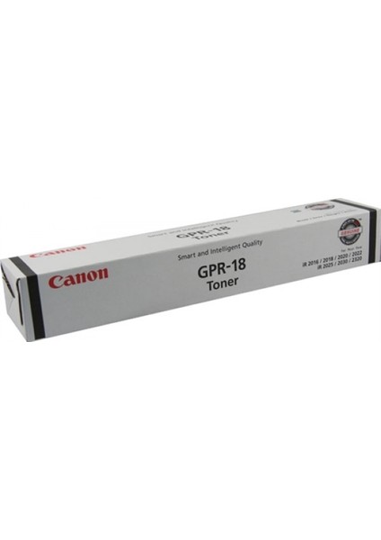 Gpr-18 Siyah Orjinal Toner
