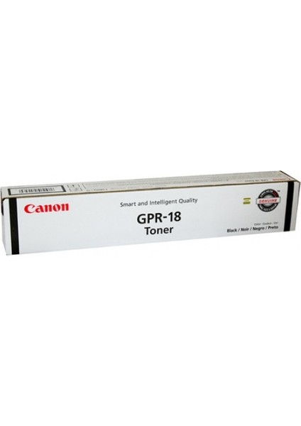 Gpr-18 Siyah Orjinal Toner fiyatları