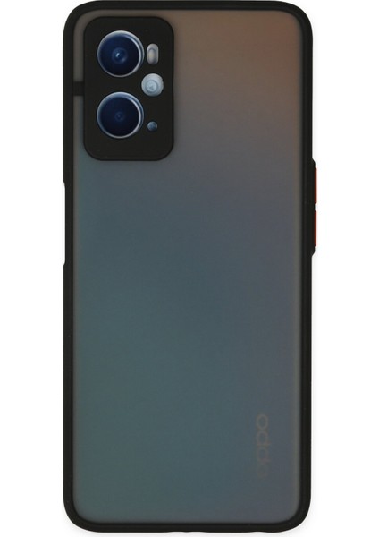 Oppo A96 Kılıf Montreal Silikon Kapak - Siyah 300099