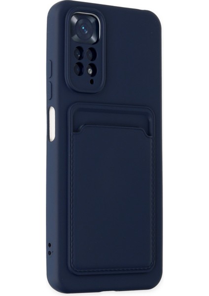 Xiaomi Redmi Note 11 Pro Kılıf Kelvin Kartvizitli Silikon - Lacivert 300099 modelleri