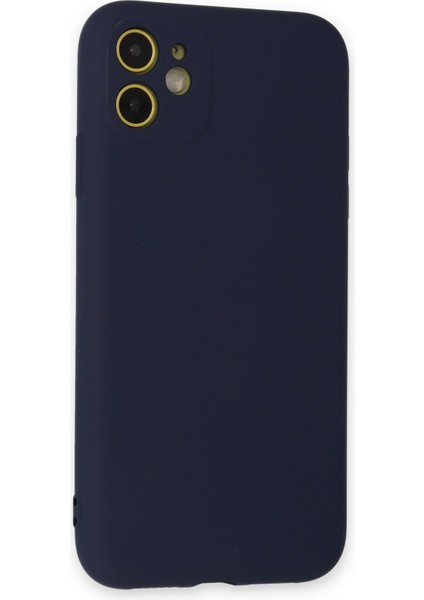 Iphone 11 Kılıf Nano Içi Kadife Silikon - Lacivert 300099 modelleri