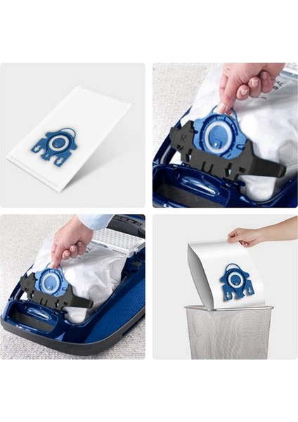 Miele Gn 3D Elektrikli Süpürge Için 9 Adet Toz Torbası Komple C3, Komple C2, Klasik C1, S400, S600, S800, S2, S5, S8 (Yurt Dışından) fırsatları