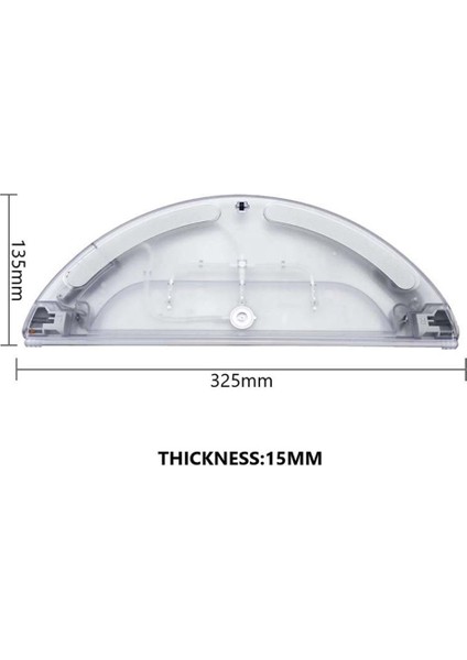 Xiaomi Mijia 1c STYTJ01ZHM Ana Yan Fırça Su Deposu Paspas Bezi Hepa Filtre Robotlu Süpürge Aksesuarları (Yurt Dışından) indirimleri