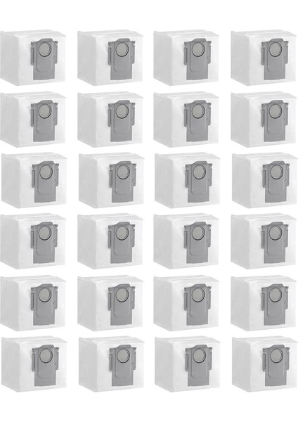 24 Adet Toz Torbası Toplayıcıları Xiaomi Roborock Q5 + Q7 T8 S7 Maxv Ultra Q7 Max Elektrikli Süpürge Yedek Parça Aksesuarları (Yurt Dışından)