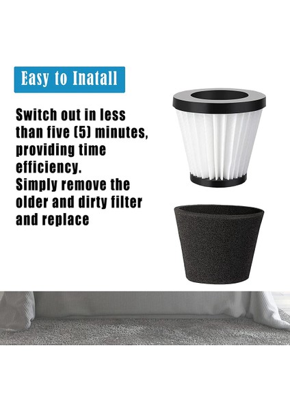 Dirt Devil Scorpion El Tipi Elektrikli Süpürge Stil F117 ile Uyumlu Yedek Filtre, AD40117 Parçalarıyla Karşılaştırın (Yurt Dışından) fırsatları