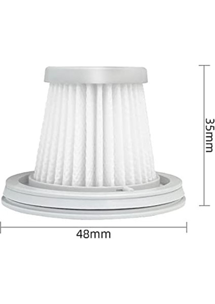 Hepa Filtre Yedek Parçaları Xiaomi Mijia Kullanışlı Elektrikli Süpürge SSXCQ01XY Ev Araba Mini Kablosuz Yedek H13 (Yurt Dışından) fırsatları