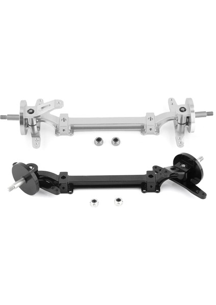 Metal Hiçbir Güç Ön Aks Direksiyon Çubuğu Direksiyon Düzeneği Için Tamiya 1/14 Rc Kamyon Traktör Araba Yükseltme Parçaları, Gümüş (Yurt Dışından)