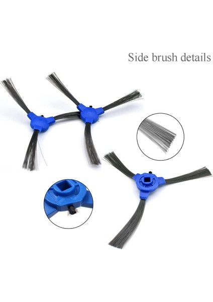 Eufy 11S, 15C, 30, 30C, 12, 35C Birincil/filtreler, Yan Fırçalar, Rulo Fırçalar, Koruma Robotik Vakum Aksesuarları Için (Yurt Dışından) modelleri