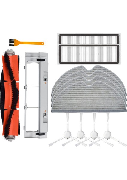 Hepa Filtre Ana Yan Fırça Paspas Bezi Pedleri Xiaomi Mijia 1C/STYTJ01ZHM T1 Dreame F9 Robotik Elektrikli Süpürge (Yurt Dışından)