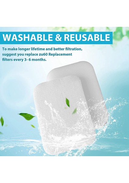 Köpekbalığı ZU60 NV251 NV255 Dik Elektrikli Süpürge Aksesuarları Parçaları 1238FT60 ve 1239FT60 Için Yedek Vakum Filtreleri (Yurt Dışından) indirimleri