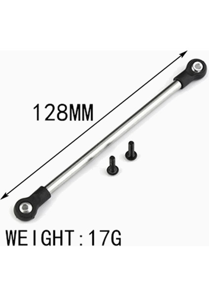 Metal Ön Güçsüz Aks Direksiyon Çubuğu Biyel 128 mm 1/14 Tamiya Rc Kamyon Araba Için (Yurt Dışından) fırsatları