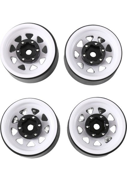 1 In Beadlock Jant Derin Çanak Negatif Ofset 3.78MM Hub 1/18 1/24 Rc Paletli Araba Eksenel SCX24 AX24 TRX4M FCX24,6 (Yurt Dışından) fiyatları