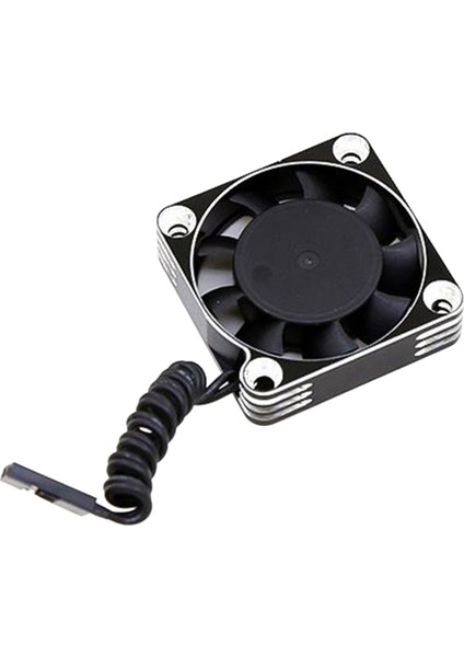 18000RPM 4010 Yüksek Hızlı Metal Soğutma Fanı Modeli Hsp Traxxas Trx4 Eksenel SCX10 D90 Rc Araba Kırmızı (Yurt Dışından)
