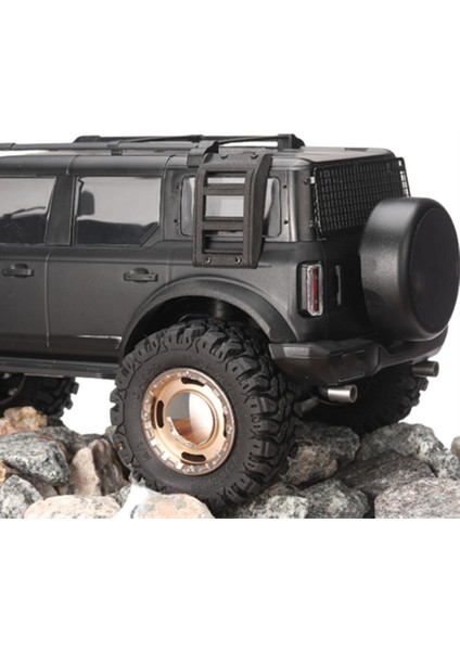 Metal Egzoz Borusu Kuyruk Boğaz Dekorasyon Traxxas TRX4M 1/18 Rc Paletli Araba Yükseltme Parçaları (Yurt Dışından)