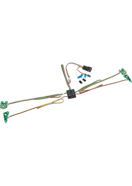 LED Işık Sistemi Ön ve Arka Lamba Grubu Traxxas Trx4 Defender Trx-4 1/10 Rc Paletli Araba Dönüş Sinyalleri Fren Lambaları (Yurt Dışından)