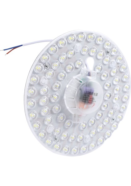 LED Tavan Işık Modülü Işık Kaynağı 36W Yuvarlak Yüksek Parlaklık Aydınlatma Kapalı Tavan Işık Soğuk Beyaz (Yurt Dışından)