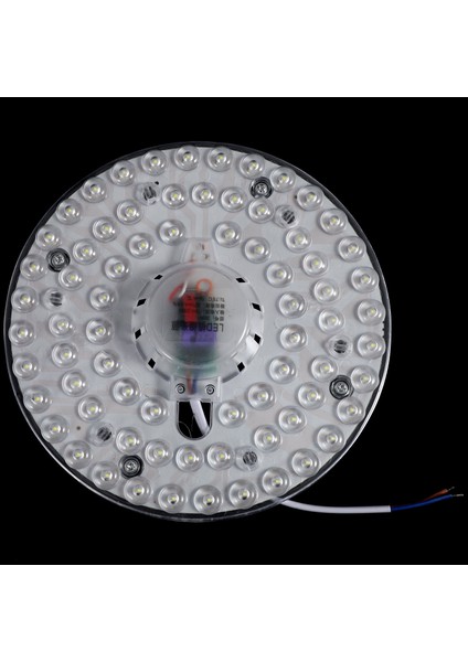LED Tavan Işık Modülü Işık Kaynağı 36W Yuvarlak Yüksek Parlaklık Aydınlatma Kapalı Tavan Işık Soğuk Beyaz (Yurt Dışından)