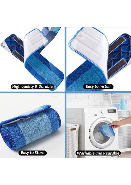 Bona Mikrofiber Temizleme Pedi Için 3 Paket Mikrofiber Paspas Pedleri Bona Parke Zemin Temizleyici Için Bona Mop ile Uyumlu (Yurt Dışından) indirimleri