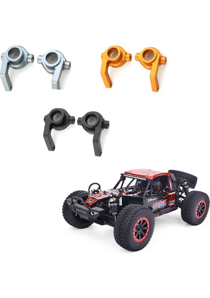 Metal Ön Direksiyon Bloğu Direksiyon Kupası Zd Racing Dbx-10 DBX10 1/10 Rc Araba Yükseltme Parçaları Aksesuarları, Gümüş (Yurt Dışından) modelleri