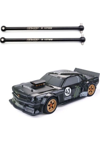 2 Adet Metal Arkadan Çekişli Motosiklet Mili Köpek Kemiği 8539 Zd Racing Ex-07 EX07 1/7 Rc Araba Yükseltme Parçaları Yedek Aksesuarlar (Yurt Dışından)