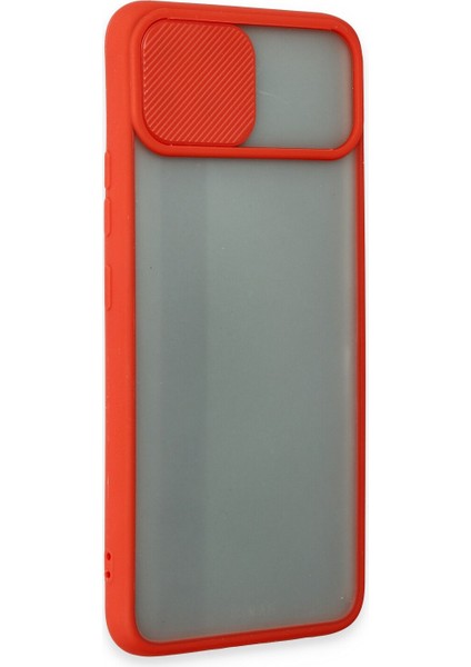 Realme C11 Kılıf Palm Buzlu Kamera Sürgülü Silikon - Kırmızı 300099 fiyatları