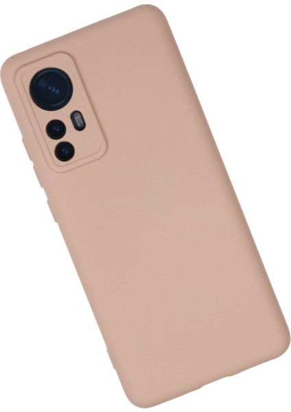 Xiaomi Mi 12 Kılıf Nano Içi Kadife Silikon - Pudra 300099 fiyatları