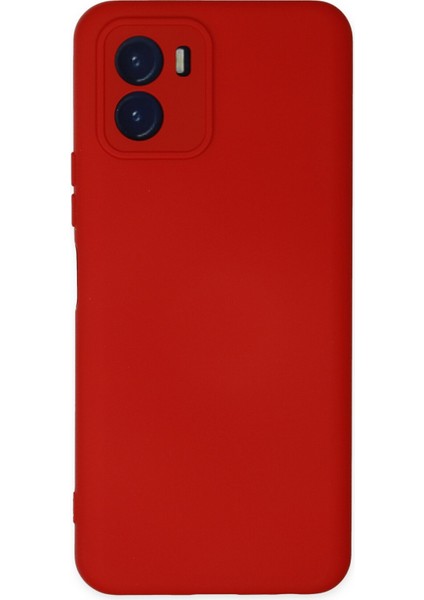 Vivo Y15S Kılıf Nano Içi Kadife Silikon - Kırmızı 300099