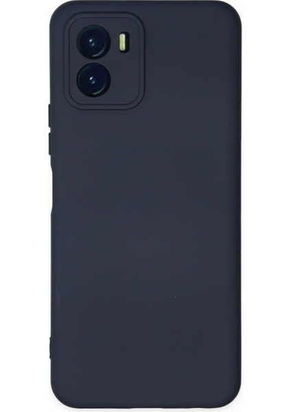 Vivo Y15S Kılıf Nano Içi Kadife Silikon - Lacivert 300099