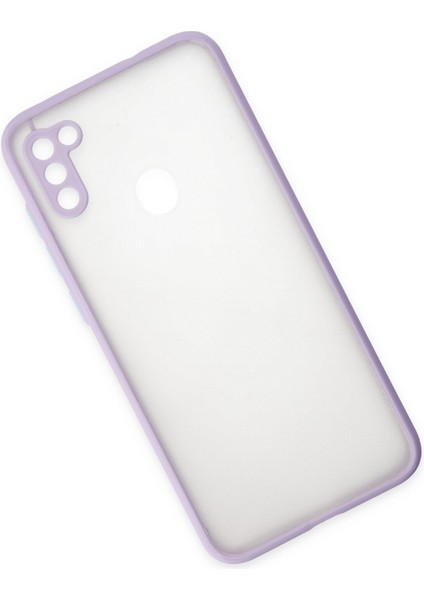 Samsung Galaxy M11 Kılıf Montreal Silikon Kapak - Mor 300099