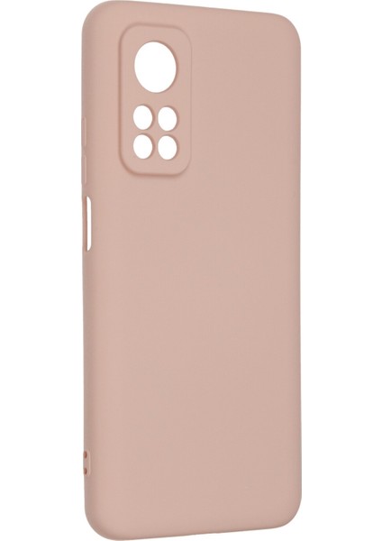 Xiaomi Mi 10T Pro Kılıf Nano Içi Kadife Silikon - Pudra 300099