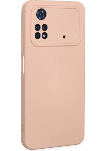 Xiaomi Poco M4 Pro 4g Kılıf Nano Içi Kadife Silikon - Pudra 300099 modelleri