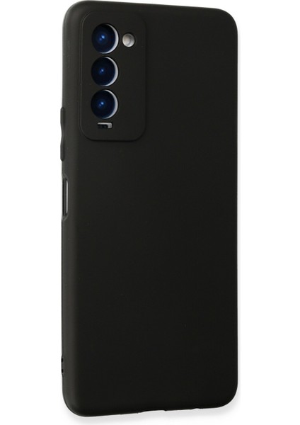 Tecno Camon 18 Kılıf First Silikon - Siyah 300099