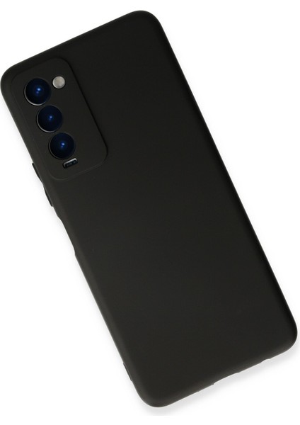 Tecno Camon 18 Kılıf First Silikon - Siyah 300099