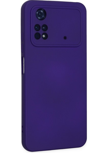Xiaomi Poco M4 Pro 4g Kılıf Nano Içi Kadife Silikon - Mor 300099 modelleri
