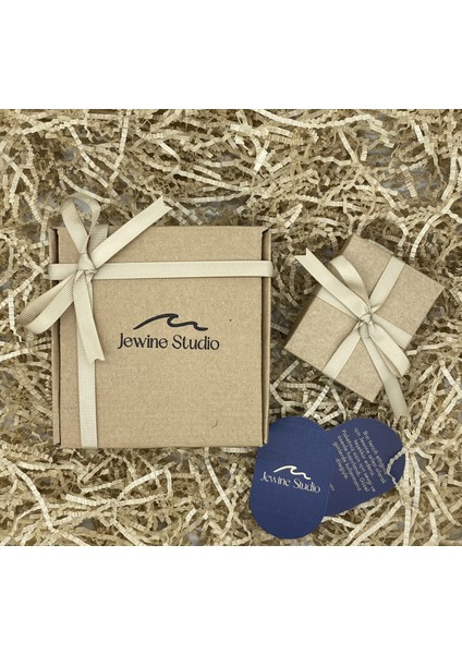 Sertifikalı Arpa Kesim Inci, Aquamarin ve Lapis Lazuri Doğaltaş Özel Tasarım Küpe modelleri