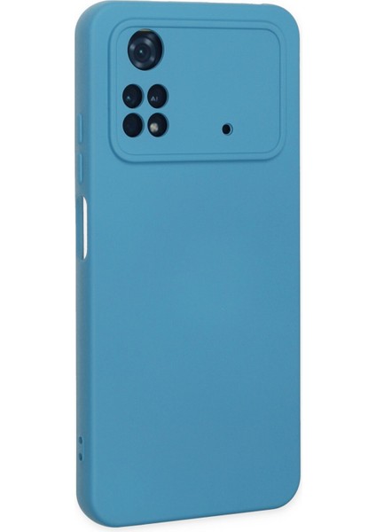 Xiaomi Poco M4 Pro 4g Kılıf Nano Içi Kadife Silikon - Mavi 300099 modelleri