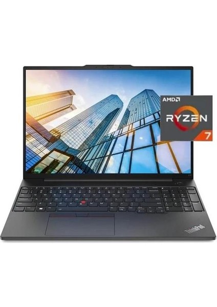 16" Wuxga Thınkpad E16 G1 21JT0017TX01 Ryzen 7 7730U-32GB RAM-512GB Nvme-Fdos