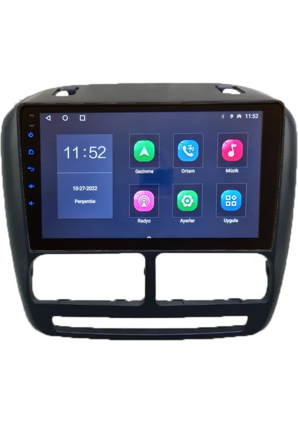 Fıat DOBLO(2011-2014 Yıl)2gb Ram 32GB Rom Hafıza Multimedya Android Sürüm 13 Kablosuz Carplay Navigasyon 9 Inç Ekran