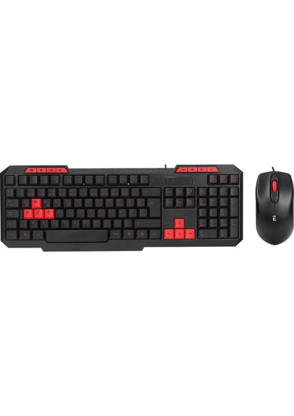 KM-6825 Multimedia Klavye + Mouse Set Logitech Klavye Pad + Logitech Mouse Pad Gaming Set