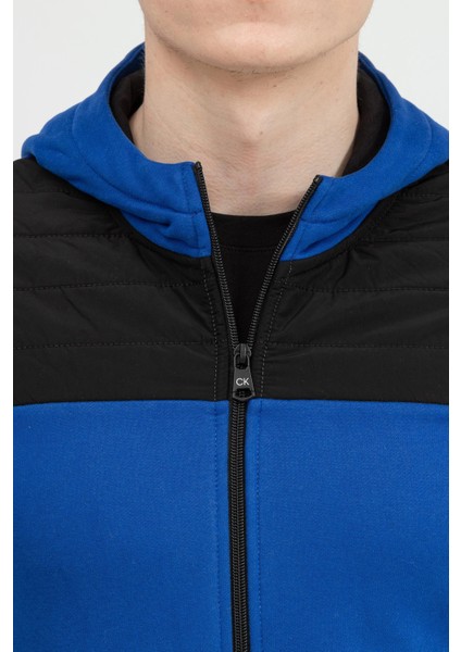 Technical Zip Through Hoodie Erkek Fermuarlı Sweatshirt