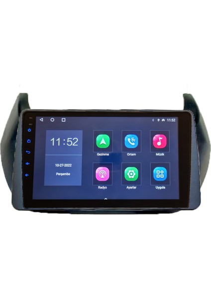 Fiat FIORINO(2006-2022 Yıl)2gb Ram 32GB Rom Hafıza Multimedya Android Sürüm 13 Kablosuz Carplay Navigasyon 9 Inç Ekran