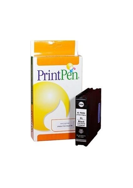 Prıntpen Epson T7551XL (C13T755140) Black Yüksek Kapasite (5k)