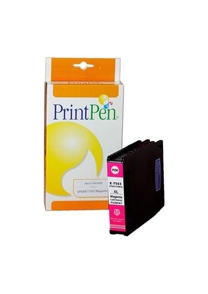 Prıntpen Epson T7553XL (C13T755340) Magenta Yüksek Kapasite (4k)
