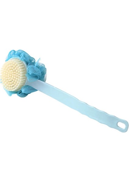 Zhaowen Shop Mavi. Stil ☆ Uzun Sap Asılı Yumuşak Örgü Arka Vücut Banyo Duşu Scrubber Fırça Banyo Duşu Fırçası Için Sünger Yeni Varış (Yurt Dışından)