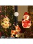 Window Decoration Lights Vantuzlu Yılbaşı Süsü Geyik 3