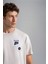 Erkek Pamuklu Regular Fit Yuvarlak Yaka Bej T-Shirt 24411117-029 3