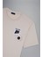 Erkek Pamuklu Regular Fit Yuvarlak Yaka Bej T-Shirt 24411117-029 4