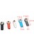 10 Adet Metal M2.5 Bağlantı Rot Ucu Rotil A959 12428 144001 C24 Mn D90 MN99S Rc Araba Parçaları, Siyah (Yurt Dışından) 5