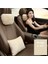 Bej Bir Set Tarzı Li Araba Kafalık Boyun Desteği Koltuk Maybach Tasarım S Sınıfı Yumuşak Evrensel Ayarlanabilir Araba Yastığı Boyun Dinlenme Yastığı (Yurt Dışından) 1