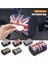 Kafes Oto Iç Union Jack Pu Deri Araba Doku Peçete Kutusu Çanta Paketi Mini Cooper Jcw S One Için Kol Dayama Kutusu Depolama Bir Tüm Seri (Yurt Dışından) 2
